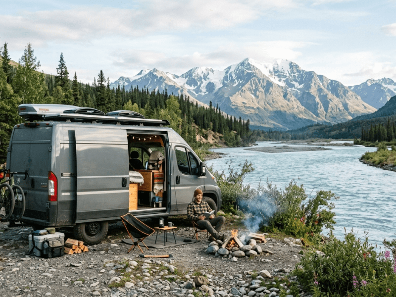 Let’s go to Alaska in a&nbsp;van!