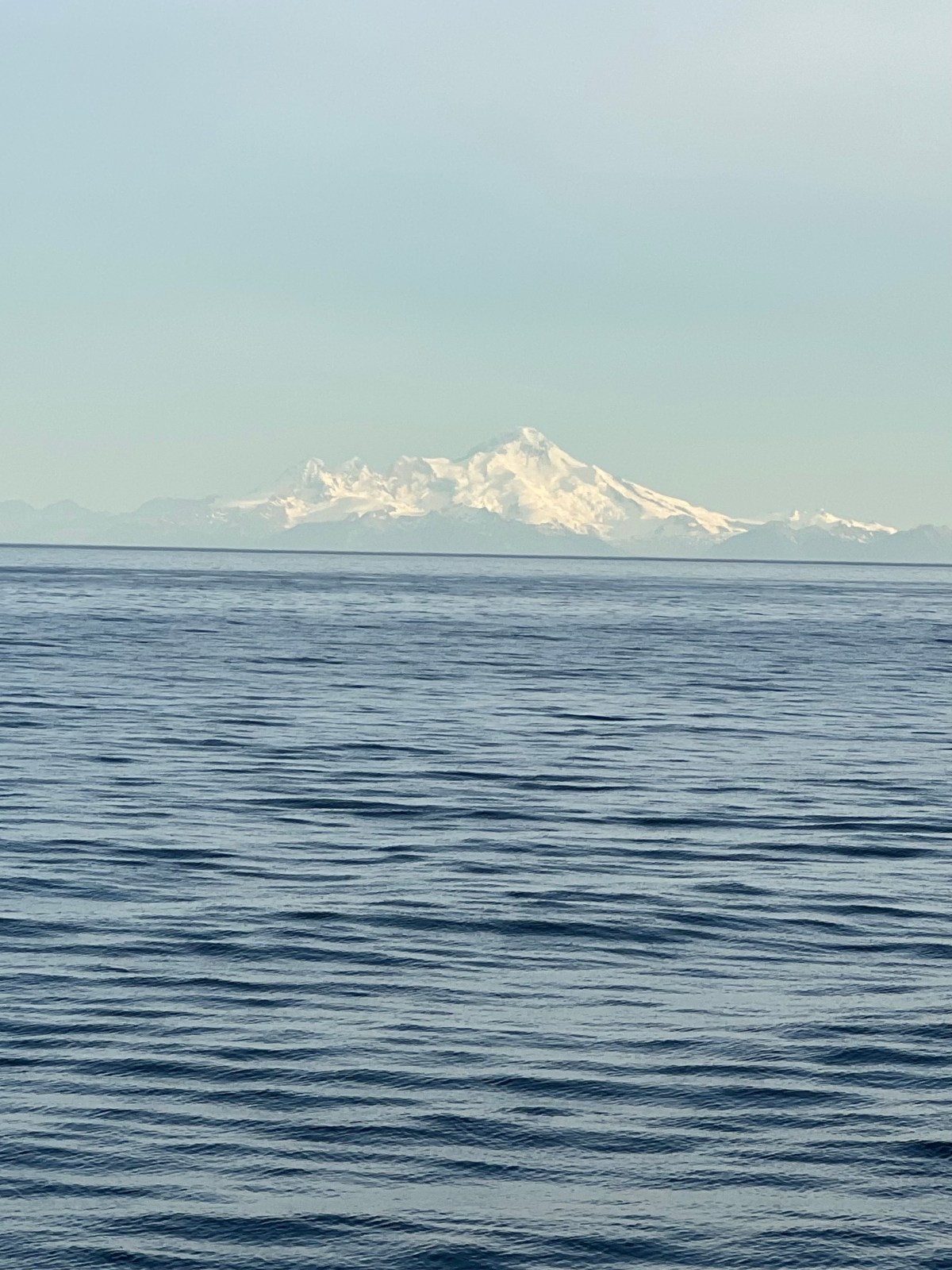 Mountains are out!